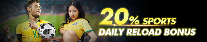 Sport 20% Daily Reload Bonus